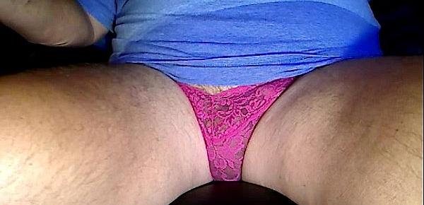  Sexy Pink Lace Thong